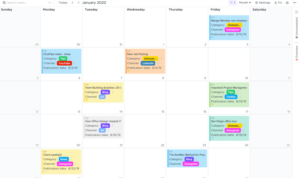 Building a Content Calendar